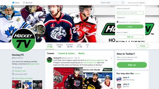 HockeyTV (@MyHockeyTV) | Twitter