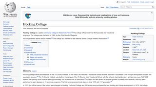 Hocking College - Wikipedia