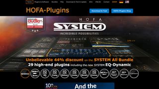 HOFA-Plugins | Intelligent audio plugins with unique features