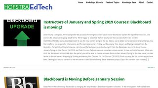 blackboard – Hofstra University EdTech