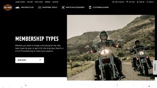 Membership Types | H.O.G | Harley-Davidson USA