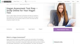 Hogan Assessment Sample Questions & Online Test Prep - JobTestPrep