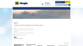 Log in » Hogia