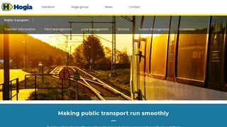 IT system for Public Transport | Hogia Public System