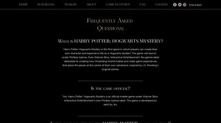 FAQ - Harry Potter: Hogwarts Mystery