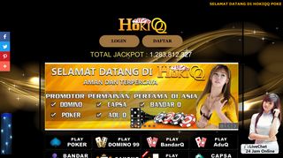HokiQQ : Daftar Situs Poker Online Link Alternatif Hoki QQ
