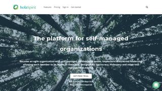 HOLASPIRIT - A complete cloud-based platform for self-organizations