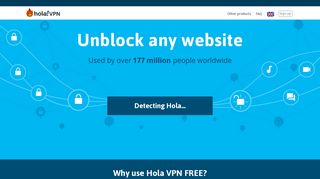 Hola - Free VPN, Secure Browsing, Unrestricted Access