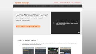 Poker Software - Hold'em Manager 2 (HM2)