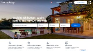 HomeAway.com | Book your vacation rentals: beach houses, cabins ...