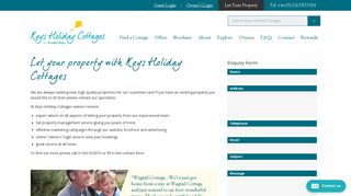 Owners - Keys Holiday Cottages