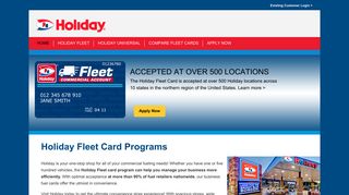 Holiday Fleet Card Programs - Business Fuel Cards