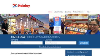 Holiday Stationstores Talent Network