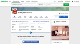 Working at Holiday Stationstores | Glassdoor