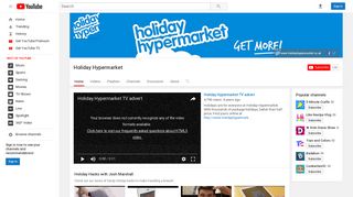 Holiday Hypermarket - YouTube