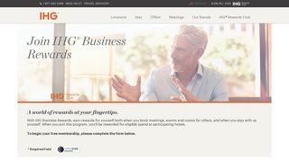 Join IHG® Business Rewards - IHG.com