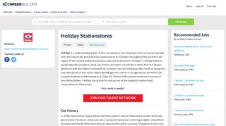 Work at Holiday Stationstores | CareerBuilder