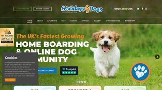 Holidays4Dogs | Home dog boarding | Local approved carers