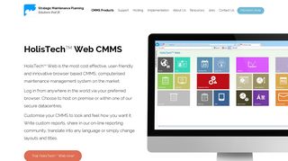CMMS computerised maintenance management systems ... - HolisTech