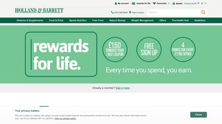 Landing | Holland & Barrett - the UK's Leading Health Retailer
