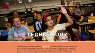 TECHNOLOGY – Holland Christian Schools