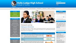 Homework Learning | Holly Lodge