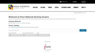 Penn National Gaming, Inc. | Careers Center | Welcome