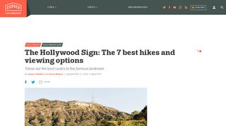 The Hollywood Sign: Best places to see the Hollywood Sign - Curbed LA