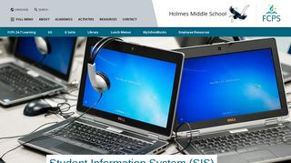 Student Information System (SIS) | Holmes Middle School