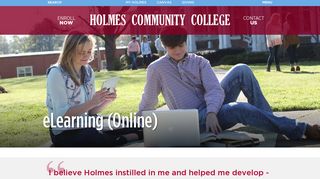 eLearning (Online) - Holmes Community College
