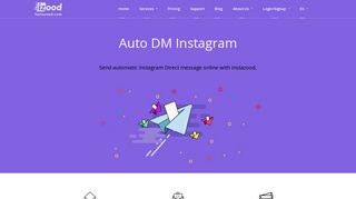 Automatic Instagram Direct Message ( Auto DM ) | Instazood