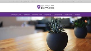 Check the Status of Your Application Online! - Holy Cross - College of ...