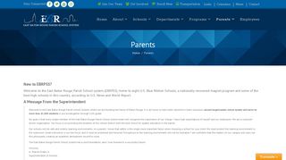 East Baton Rouge Parish Schools | Parents