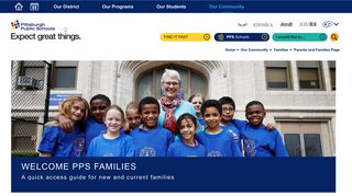 Families / Parents and Families Page - Pittsburgh Public Schools