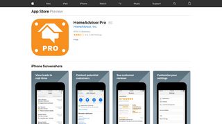 HomeAdvisor Pro on the App Store - iTunes - Apple