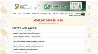 Department of Home Affairs - Ask us your question