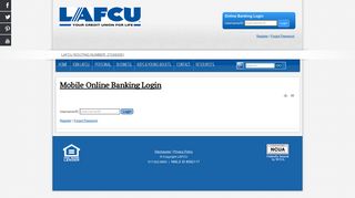 Online Banking Login - LAFCU