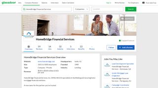 Working at HomeBridge Financial Services | Glassdoor
