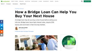 How a Bridge Loan Can Help You Buy Your Next House - NerdWallet