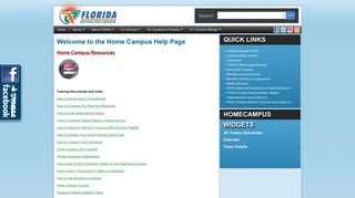 FHSAA.org | Welcome to the Home Campus Help Page