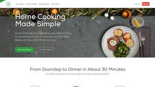 Make Dinner Happen - Home Chef Meal Delivery Service, Fresh ...
