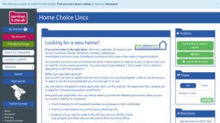 Services 4 Me - Home Choice Lincs