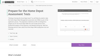 Home Depot Assessment Test - Prep and Advice - JobTestPrep