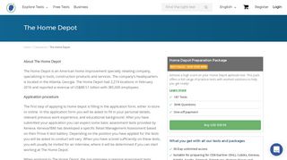 Home Depot Assessment | Assessment-Training.com