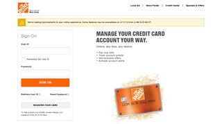 Home Depot Credit Card: Log In or Apply - Citibank