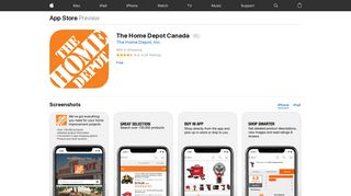 The Home Depot Canada on the App Store - iTunes - Apple