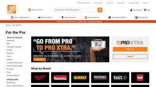 For the Pro | The Home Depot Canada