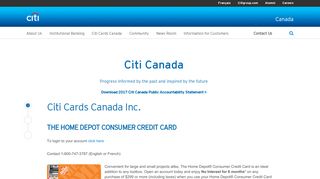 Citi | Canada | Citi Cards Canada Inc.