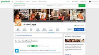 The Home Depot Employee Benefit: Tuition Assistance | Glassdoor