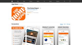 The Home Depot on the App Store - iTunes - Apple